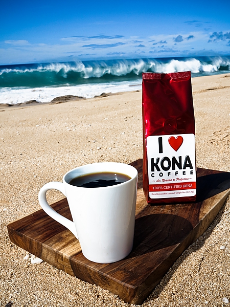 Kona-Coffee-Red-Bag SHAMELESS PLUG For My Kona Coffee Company!