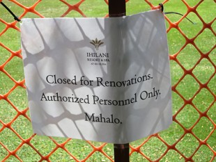 ALERT!  Ko Olina Beach, aka “Secret Beach” temporarily closed! ~ NOW OPEN!