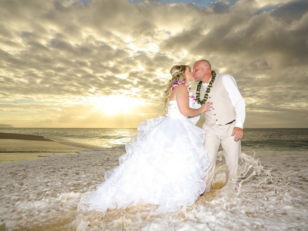 sunset-pupukea-1024x768 CHOOSING A BEACH FOR YOUR HAWAII WEDDING
