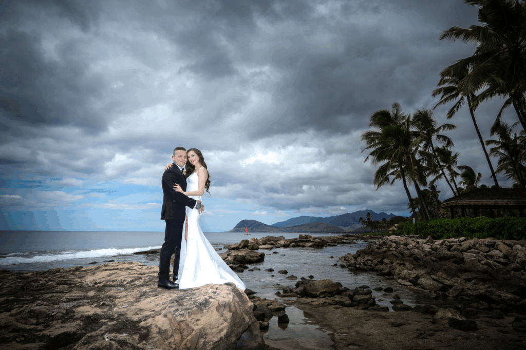 Brent-and-Chloes-Hawaii-Wedding-1024x682 Do You Need a Permit for a Beach Wedding in Hawaii?